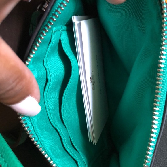 Brand New Jade Green Coach Wristlet - Picture 4 of 5